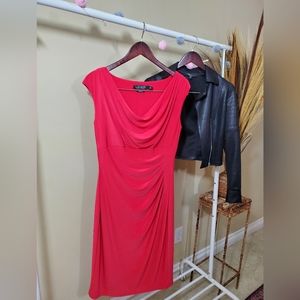 LAUREN by Ralph Lauren Reddish Pink Dress Sz. 8